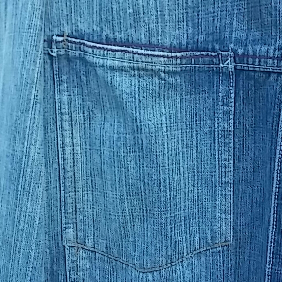 Black Label/long sleeve/ Jean Jacket - Picture 3 of 8